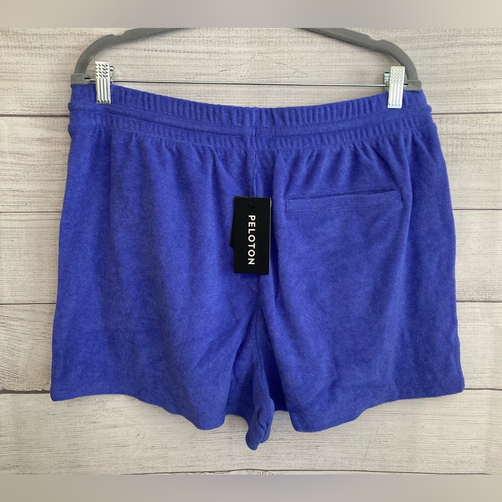 PELOTON | NWT Women’s TerryCloth Lounge Shorts - Picture 4 of 11